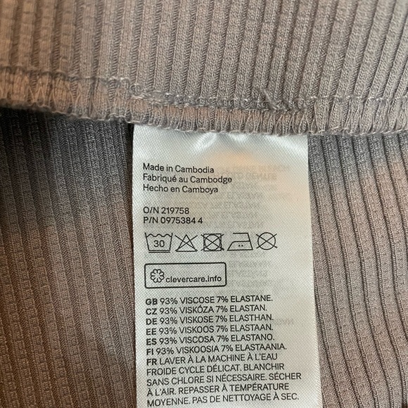 Ribbed flare pant - Picture 4 of 5